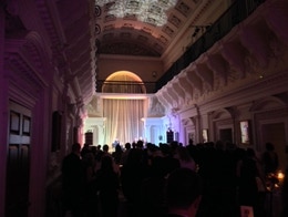 A ccorporate function band.